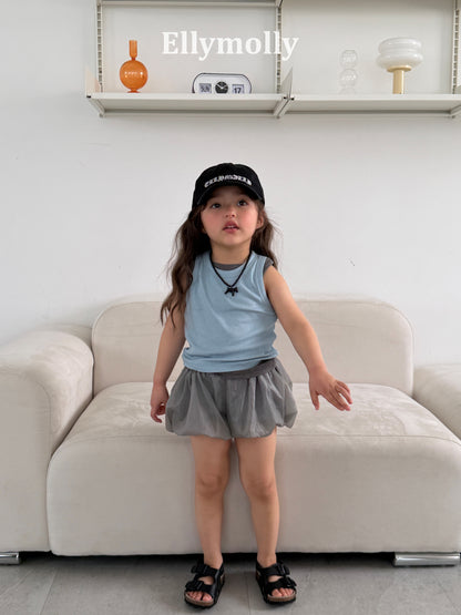 【予約】layered sleeveless / ellymolly(5-15号)슬라임 레이어드