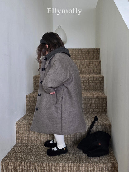 【予約】fine wool long coat / ellymolly (5-19号)