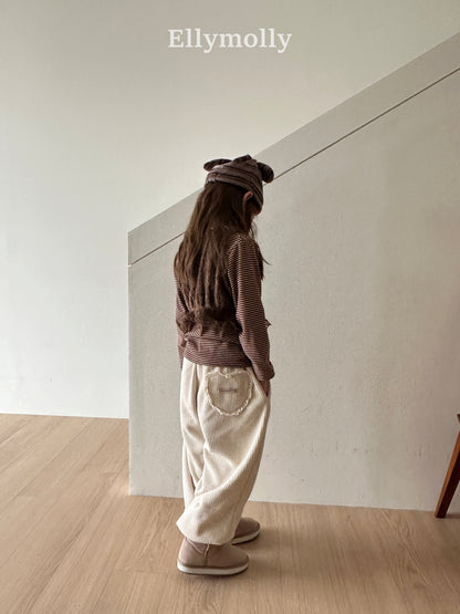 【予約】heart cozy jogger / ellymolly (5-19号)