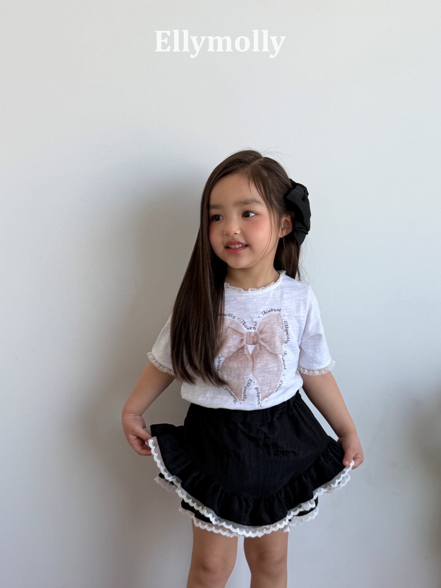 【予約】silk layered skirt / ellymolly 5-15号
