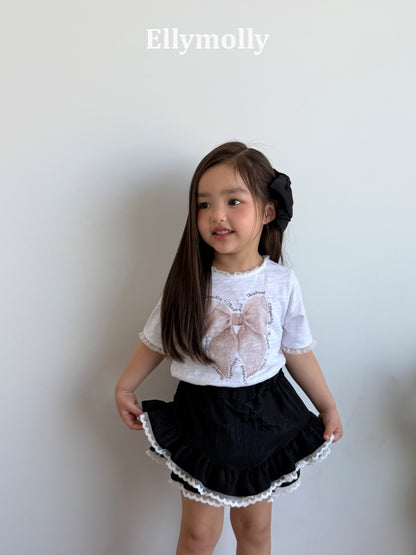 【予約】silk layered skirt / ellymolly 5-15号
