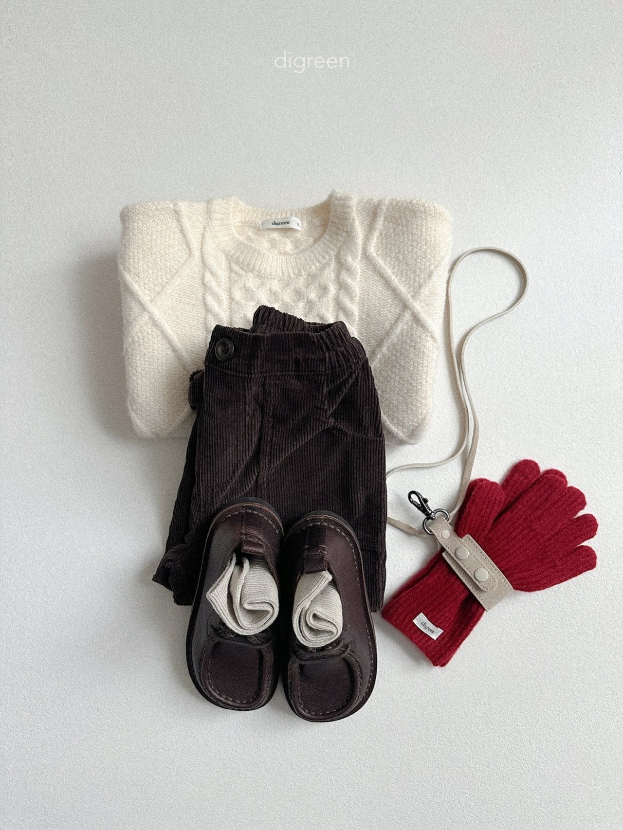 【予約】wool Winnie Glove  /  digreen