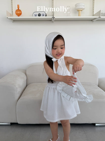 【予約】dot halter one-piece / ellymolly5-15号