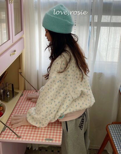 【予約】flower boa jumper  / love rosie (L-3XL,adult)