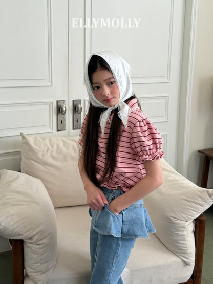 【予約】silhouette scarf / ellymolly스윙실루엣머플러