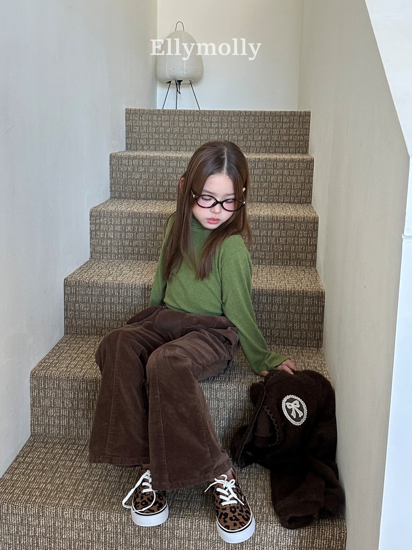 【予約】Selley peach frill boots cut / ellymolly (5-15号)