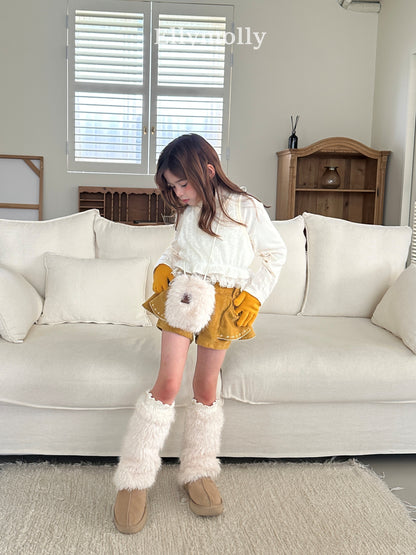 【予約】mongle fur mini bag  / ellymolly