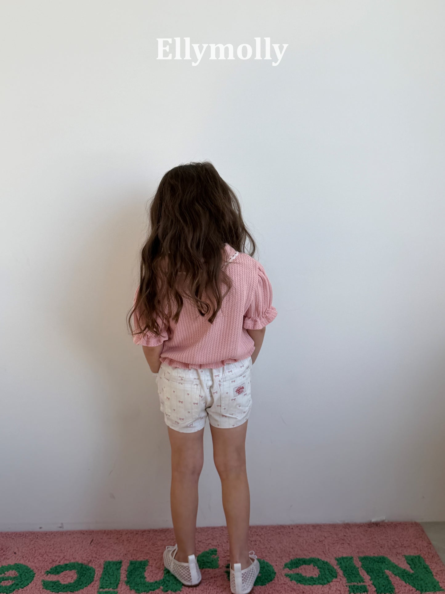 【予約】ribbon shorts / ellymolly 5-15号