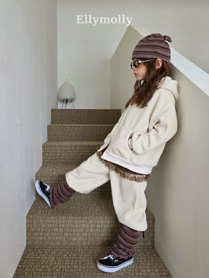 【予約】heart border warmer  / ellymolly