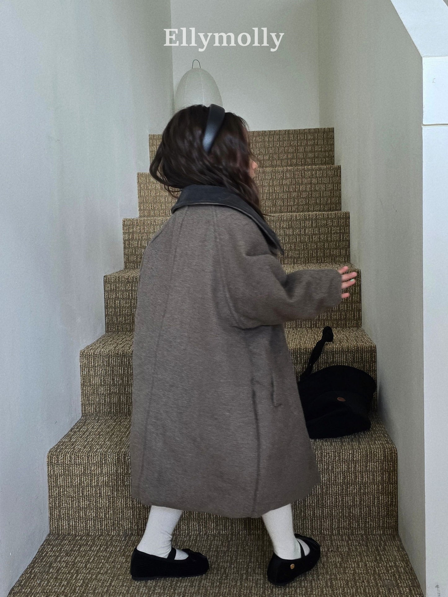 【予約】fine wool long coat / ellymolly (5-19号)