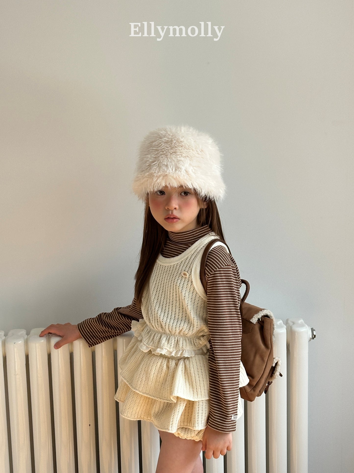 【予約】myu st half polo T / ellymolly (5-19号)