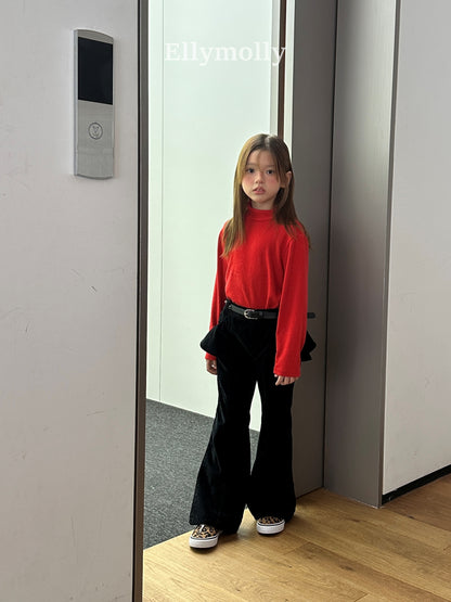 【予約】Selley peach frill boots cut / ellymolly (5-15号)