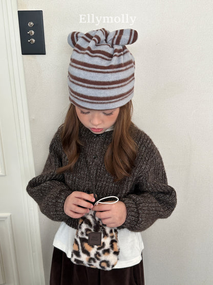 【予約】mongle fur mini bag  / ellymolly