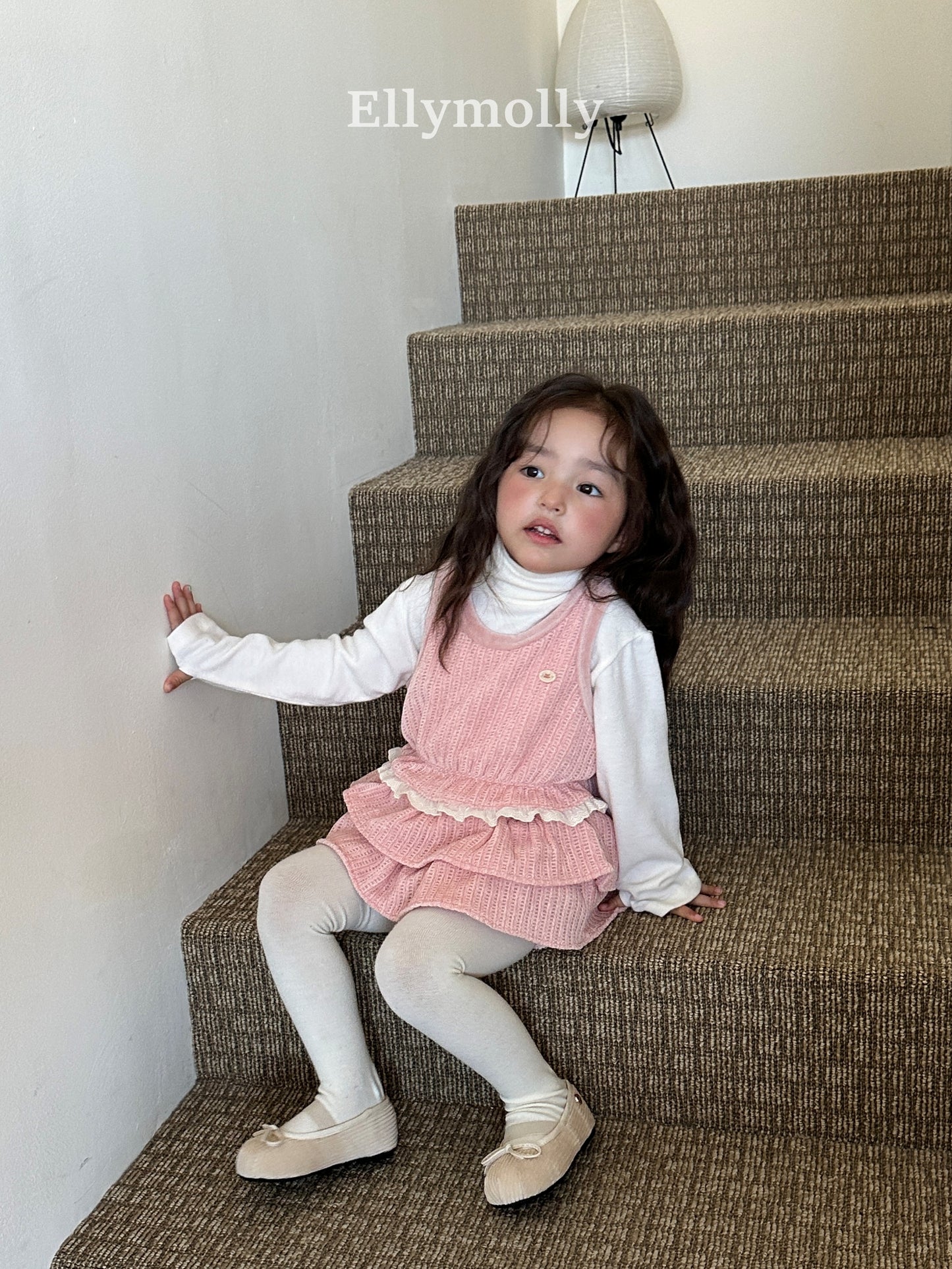 【予約】Bello crunch vest / ellymolly (5-15号)