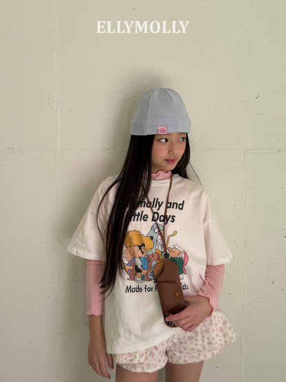 【予約】Celeb frill short pants / ellymolly5-15号셀럽프릴
