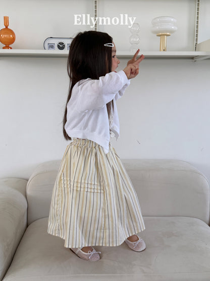 【予約】Blanche long skirt / ellymolly 5-15号 블랑쉬롱sk