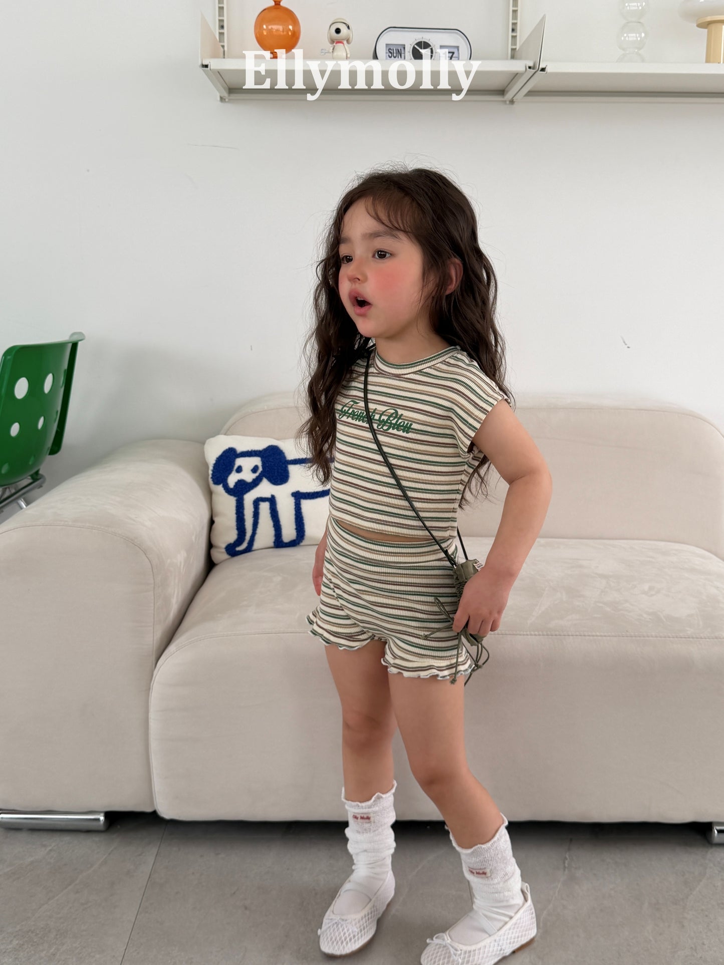 【予約】jerry wave pants / ellymolly5-15号젤리웨이브