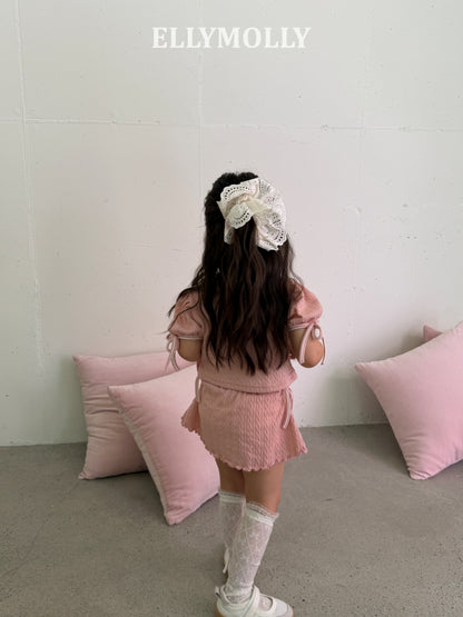 【予約】ribbon leg socks / ellymolly