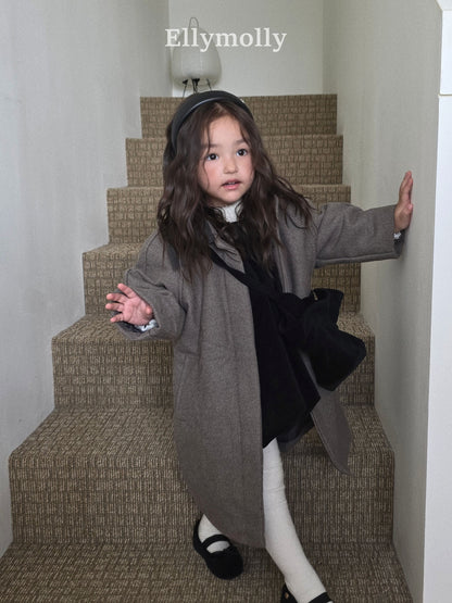 【予約】fine wool long coat / ellymolly (5-19号)