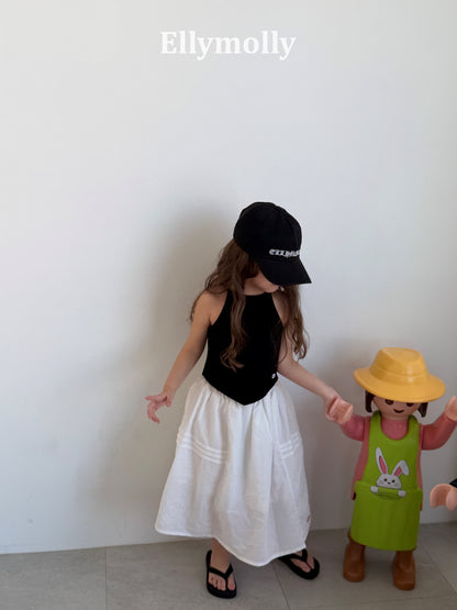 【予約】V cut sleeveless / ellymolly 5-15号클린 브이