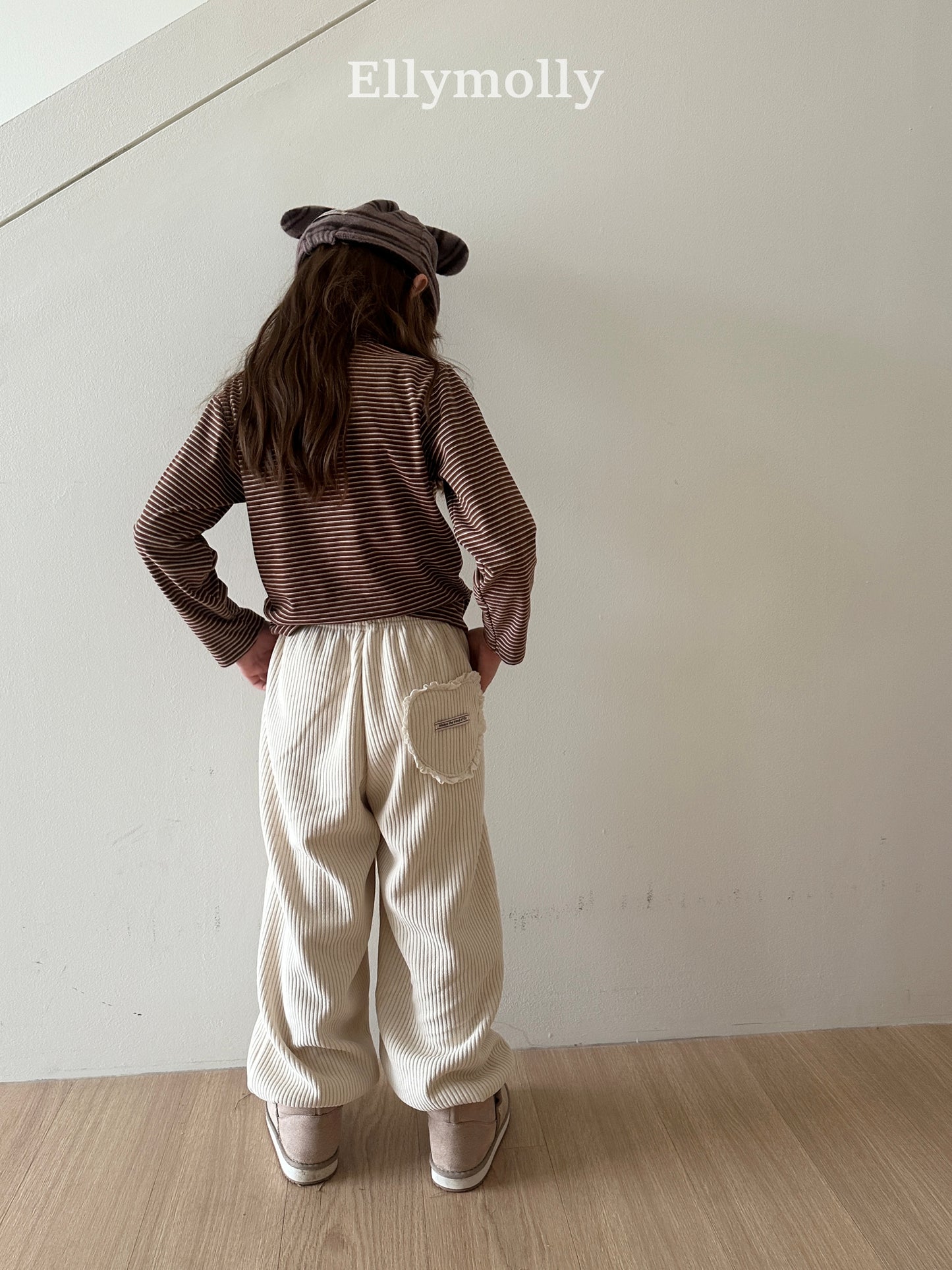 【予約】heart cozy jogger / ellymolly (5-19号)