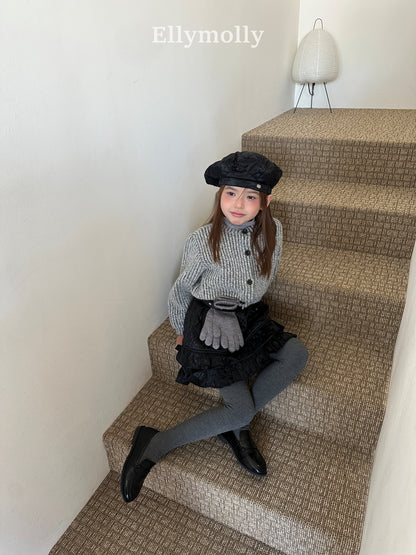 【予約】muffin wool cardigan / ellymolly (5-19号)