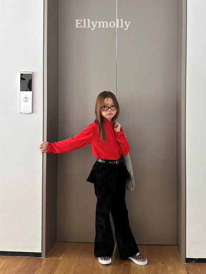 【予約】Selley peach frill boots cut / ellymolly (5-15号)