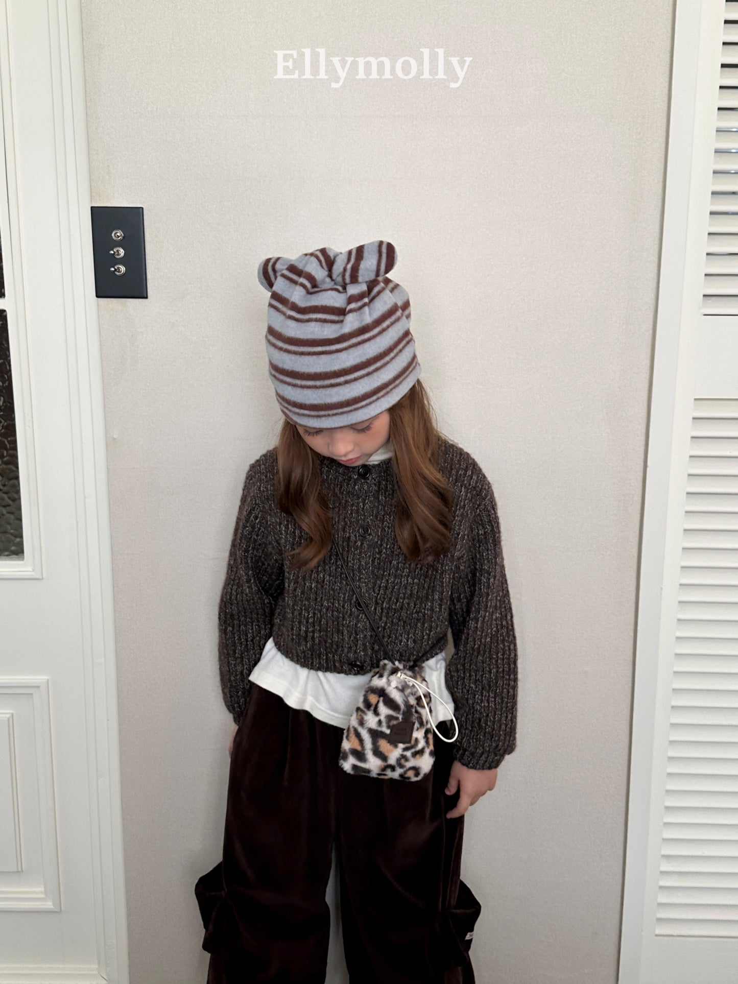 【予約】mongle fur mini bag  / ellymolly