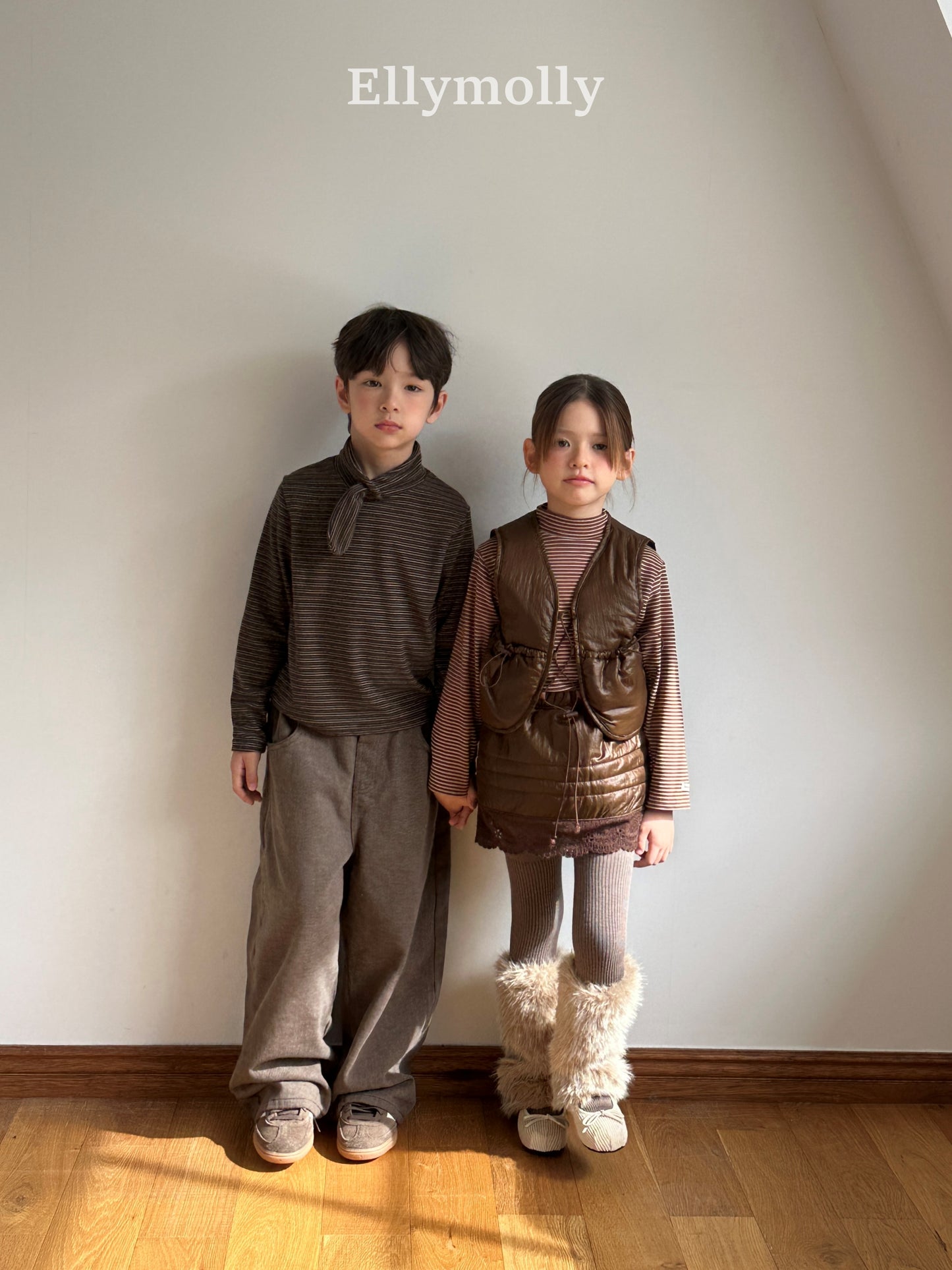 【予約】fouryou padding vest / ellymolly (5-15号)