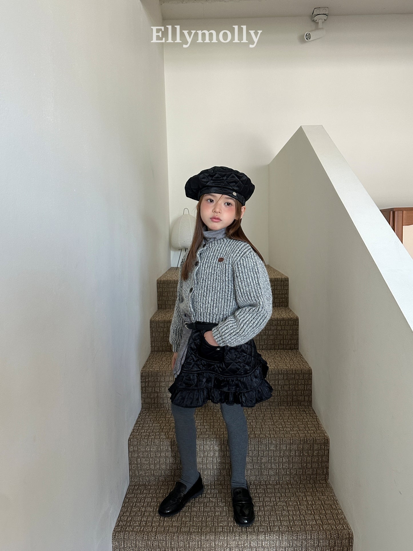 【予約】muffin wool cardigan / ellymolly (5-19号)