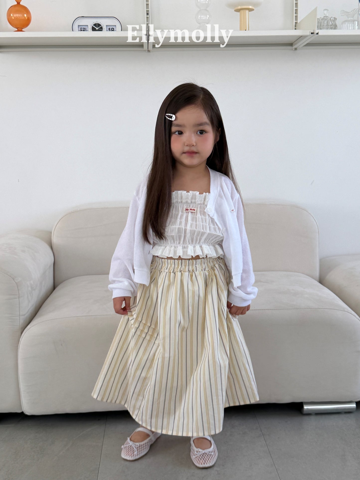 【予約】Blanche long skirt / ellymolly 5-15号 블랑쉬롱sk