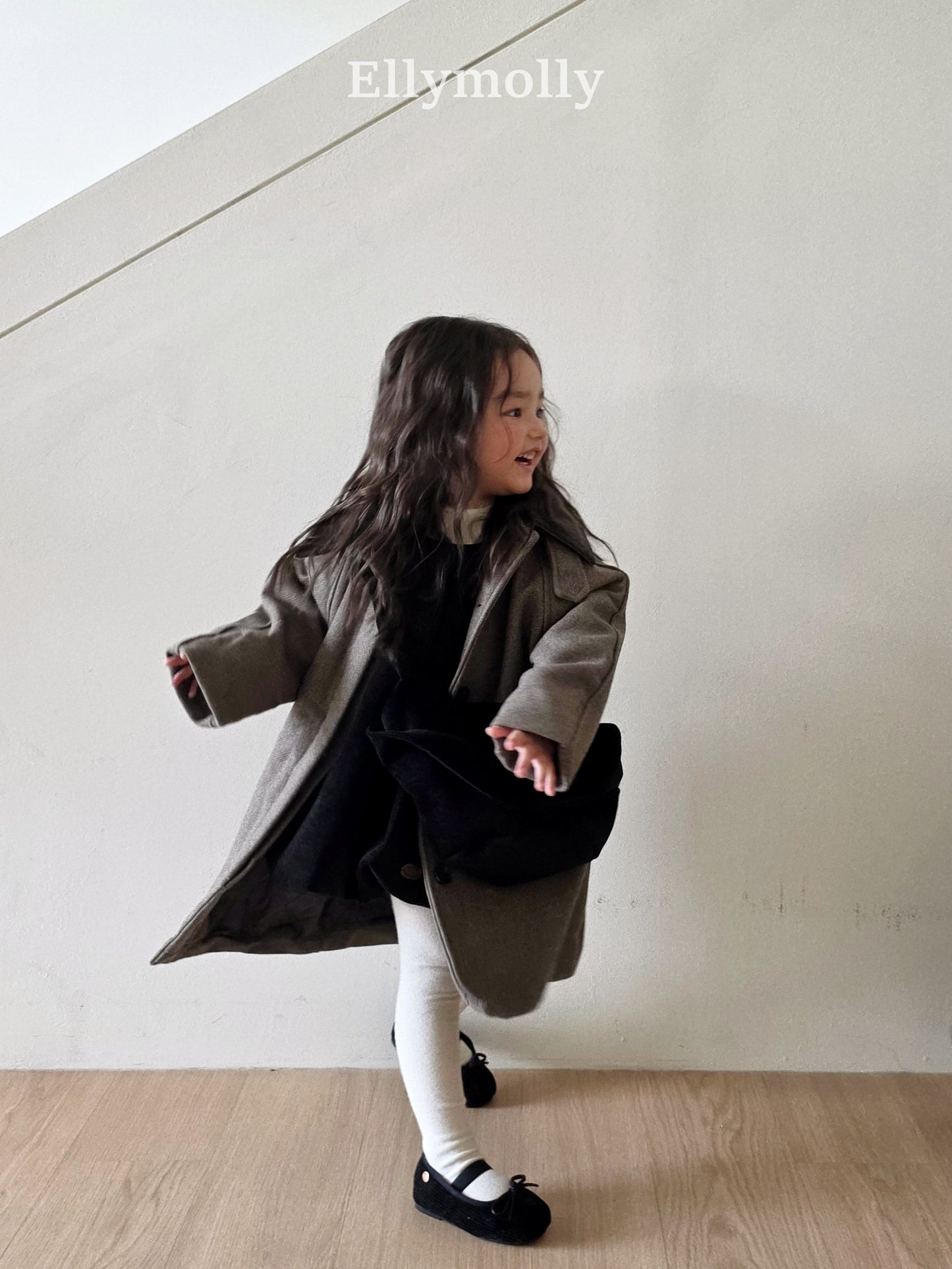 【予約】fine wool long coat / ellymolly (5-19号)