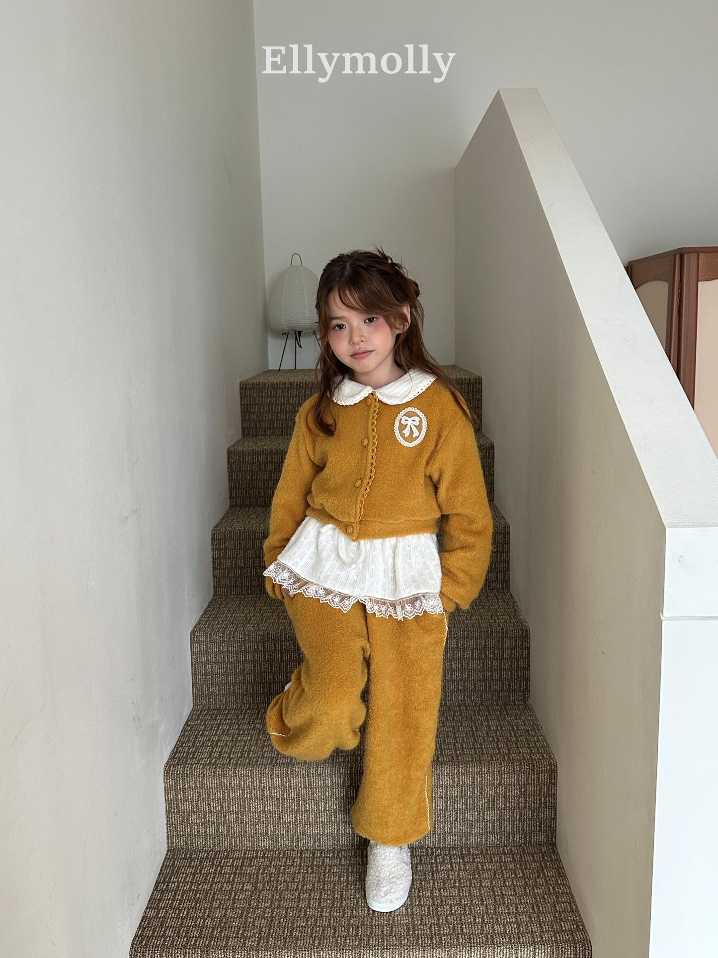 【予約】Fuzzy hug jogger pt / ellymolly (5-19号)