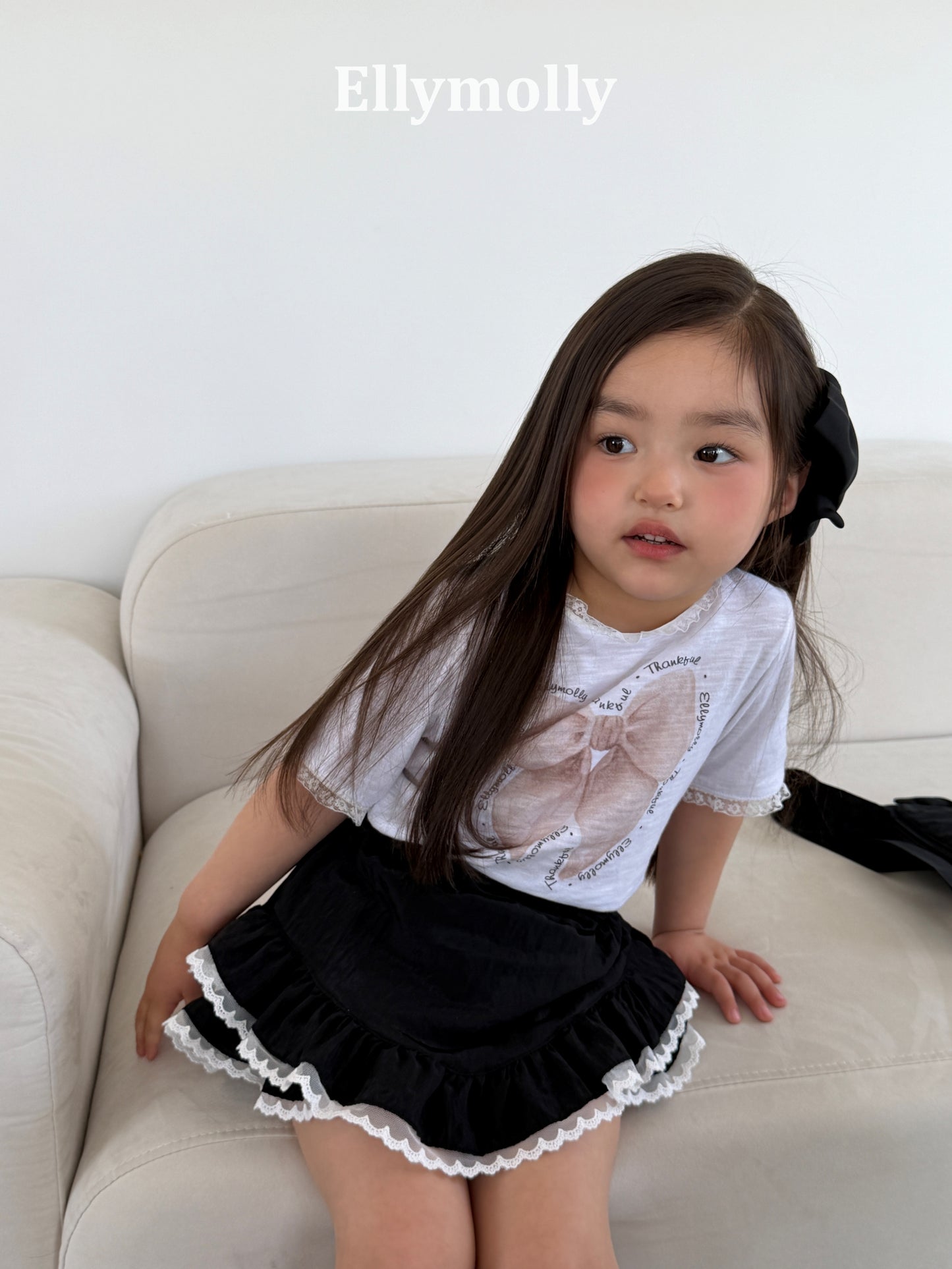 【予約】silk layered skirt / ellymolly 5-15号