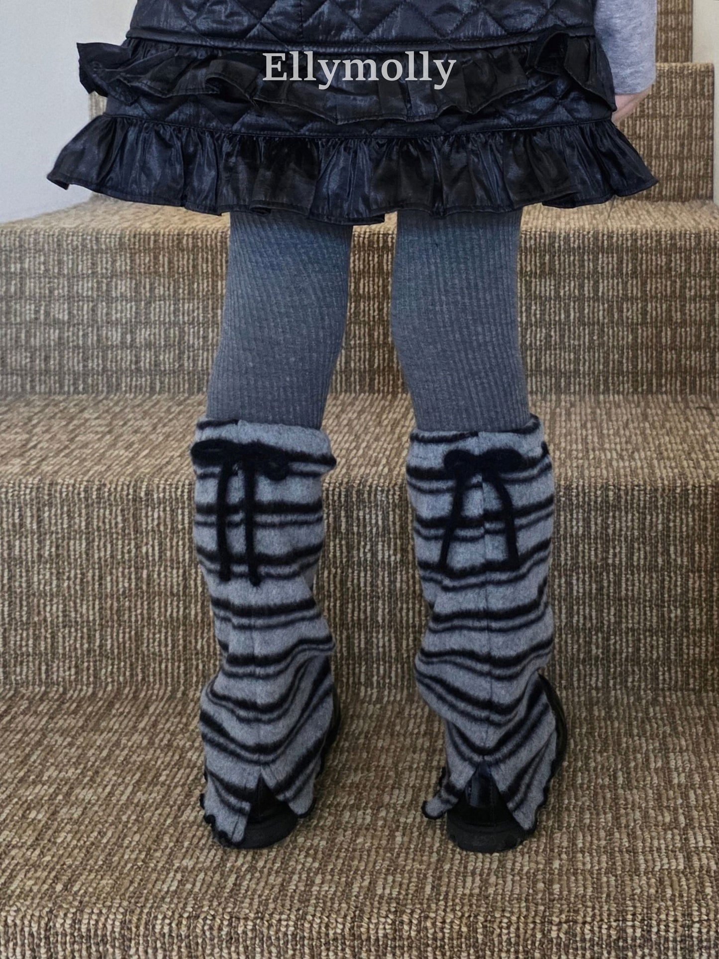 【予約】heart border warmer  / ellymolly