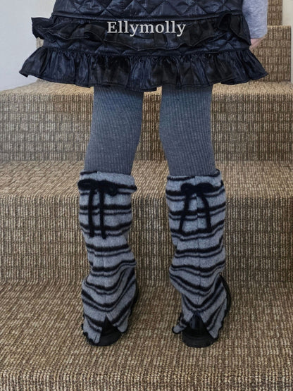 【予約】heart border warmer  / ellymolly