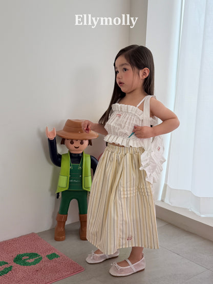 【予約】Blanche long skirt / ellymolly 5-15号 블랑쉬롱sk