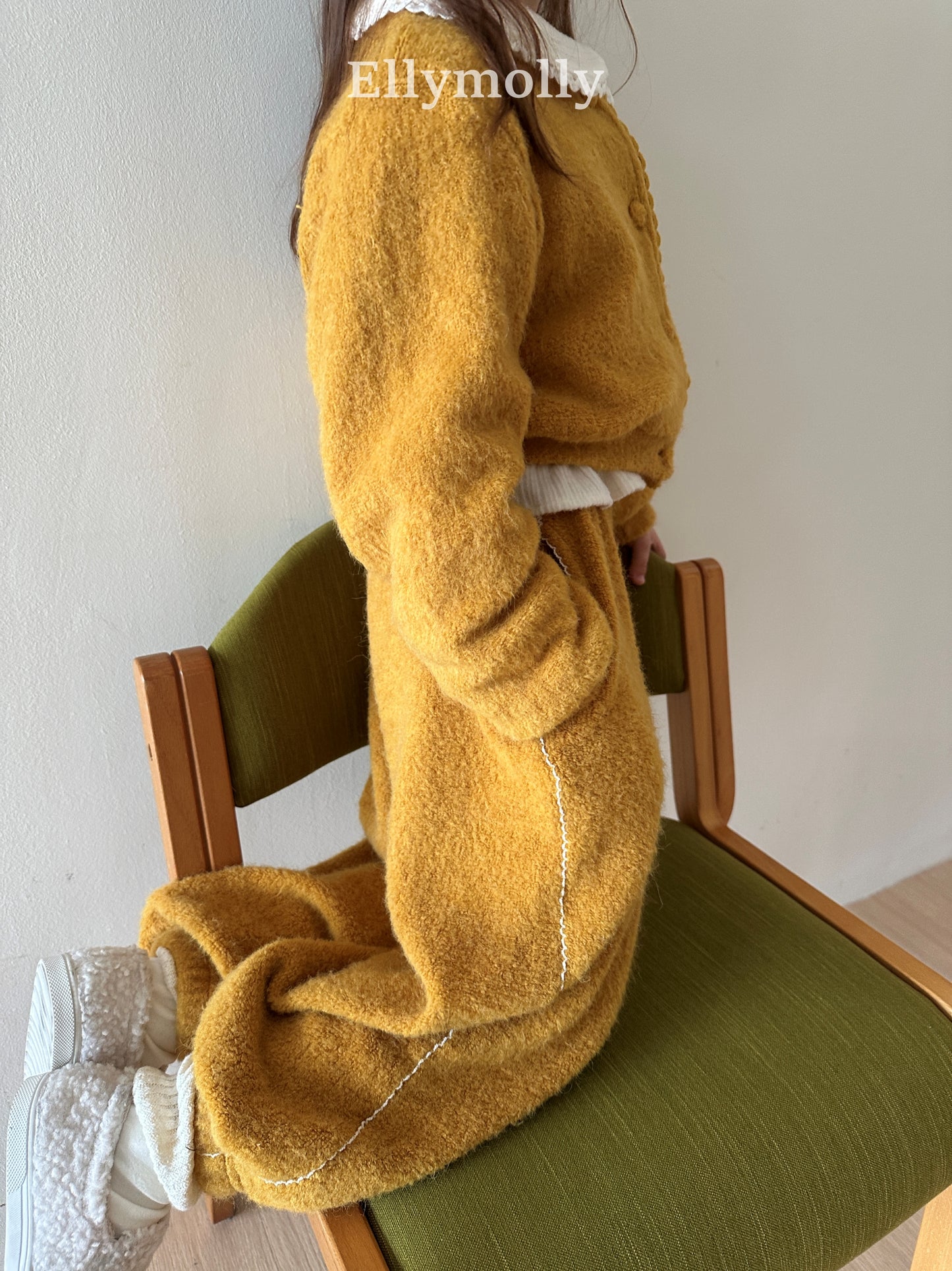 【予約】Fuzzy hug jogger pt / ellymolly (5-19号)