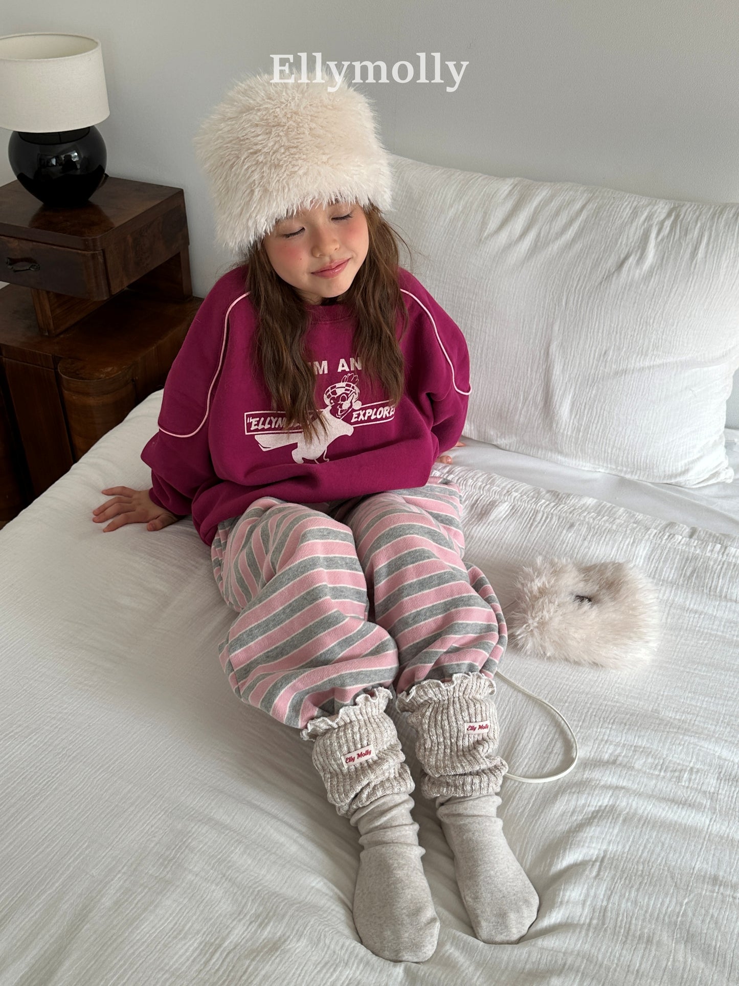 【予約】rib slub socks  / ellymolly