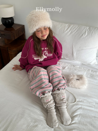 【予約】rib slub socks  / ellymolly