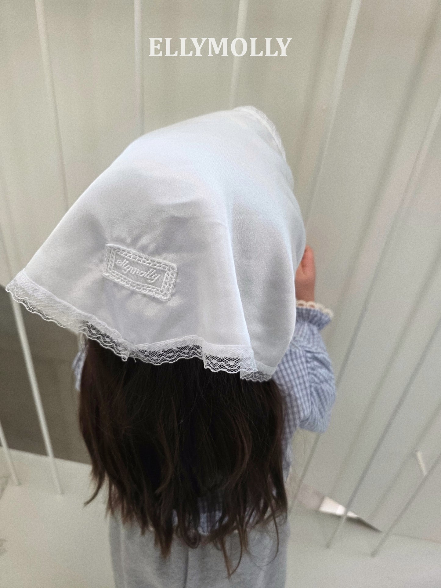 【予約】silhouette scarf / ellymolly스윙실루엣머플러