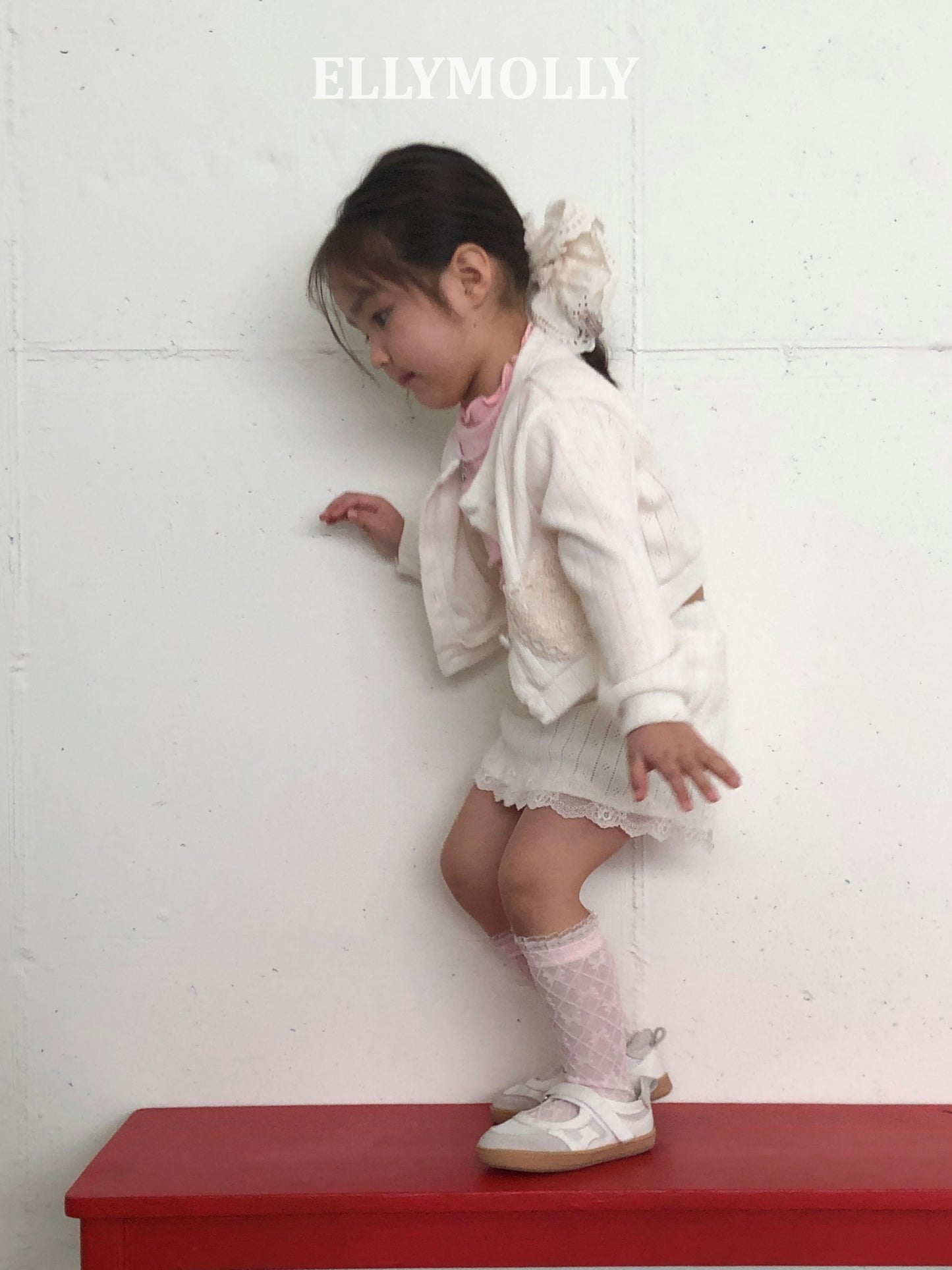 【予約】ribbon leg socks / ellymolly