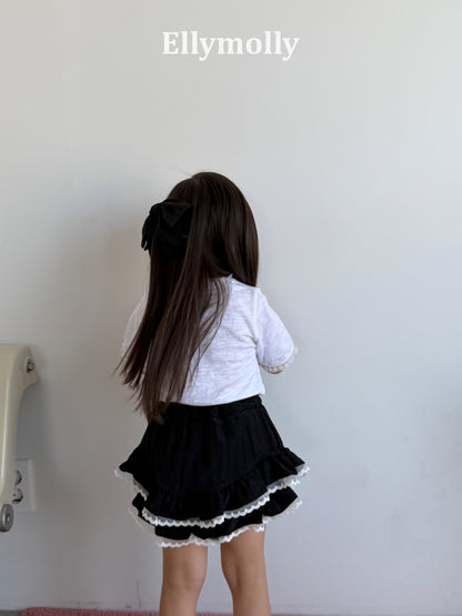 【予約】silk layered skirt / ellymolly 5-15号