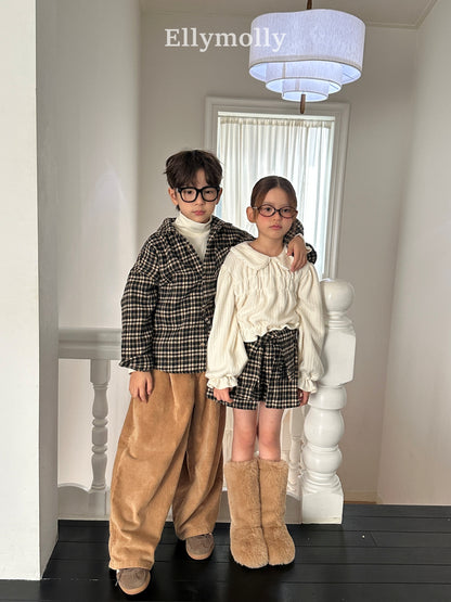 【予約】merry check NB / ellymolly (5-19号)