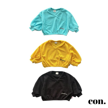【予約】v 刺繍ニットトップス / con. (XXS-M)
