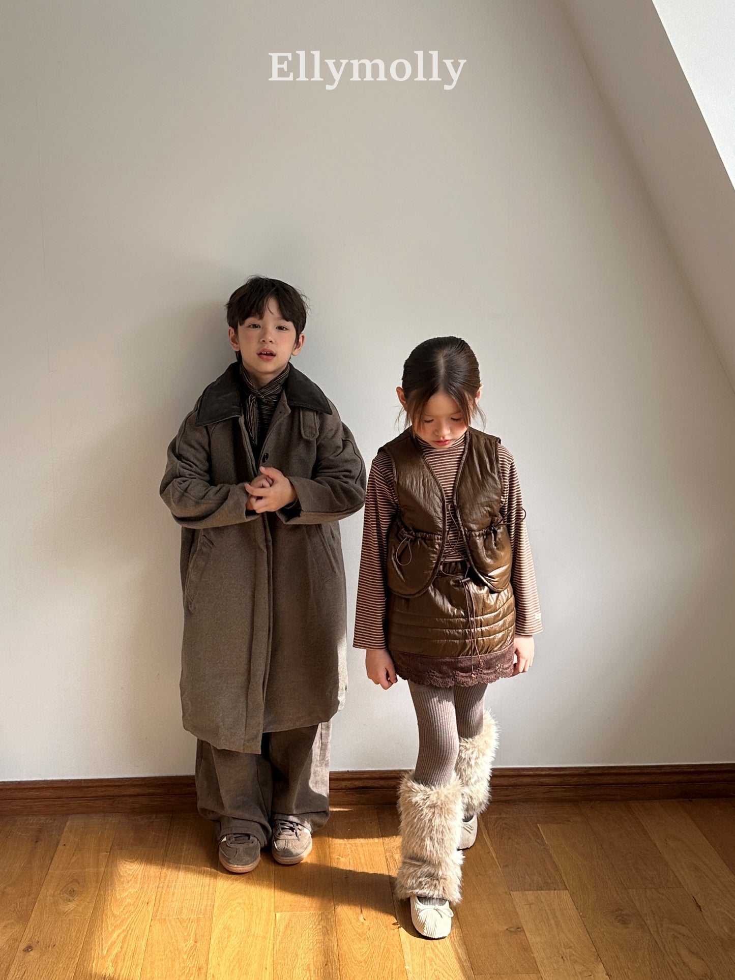 【予約】fouryou padding vest / ellymolly (5-15号)