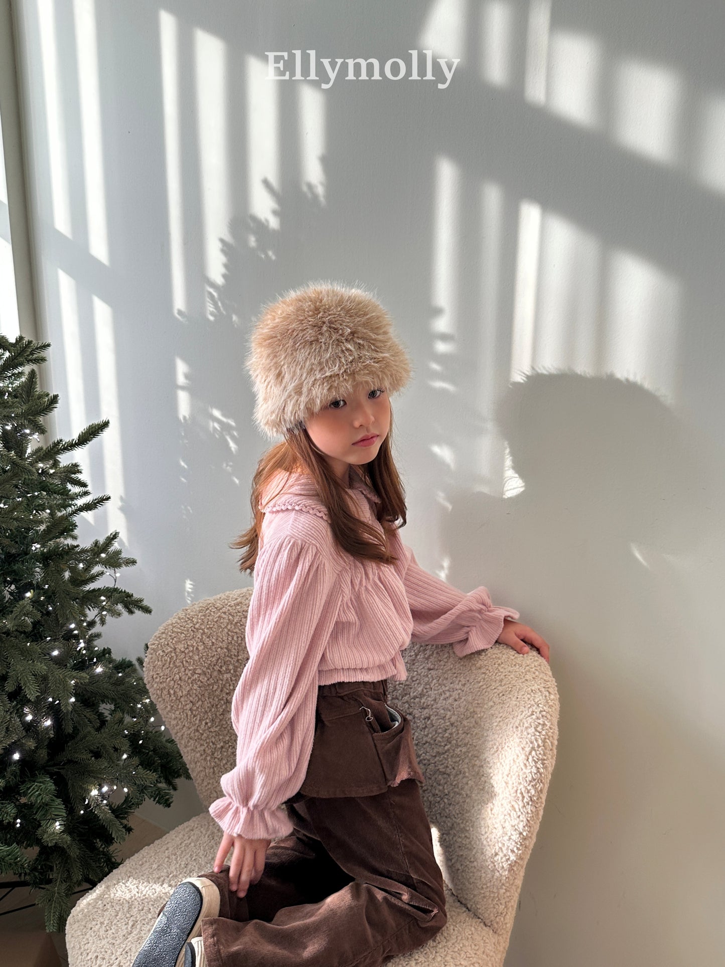 【予約】honey round collar BL / ellymolly (5-15号)