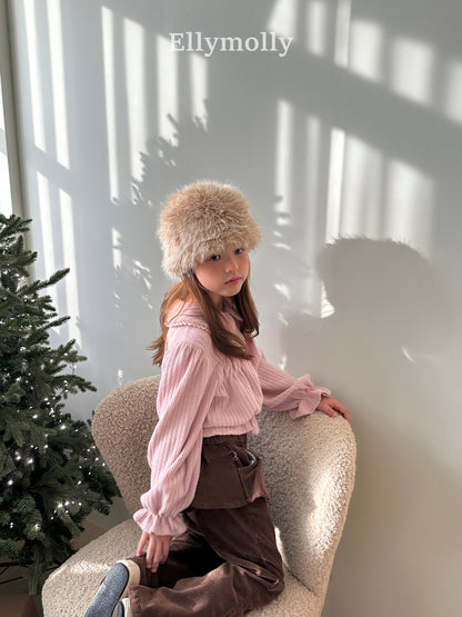 【予約】honey round collar BL / ellymolly (5-15号)