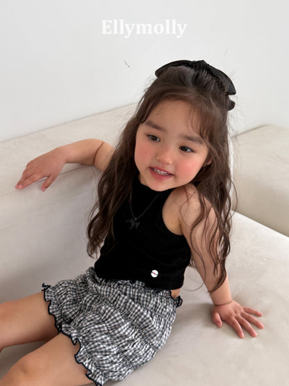 【予約】V cut sleeveless / ellymolly 5-15号클린 브이