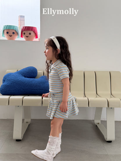 【予約】sky frill skirt / ellymolly5-15号